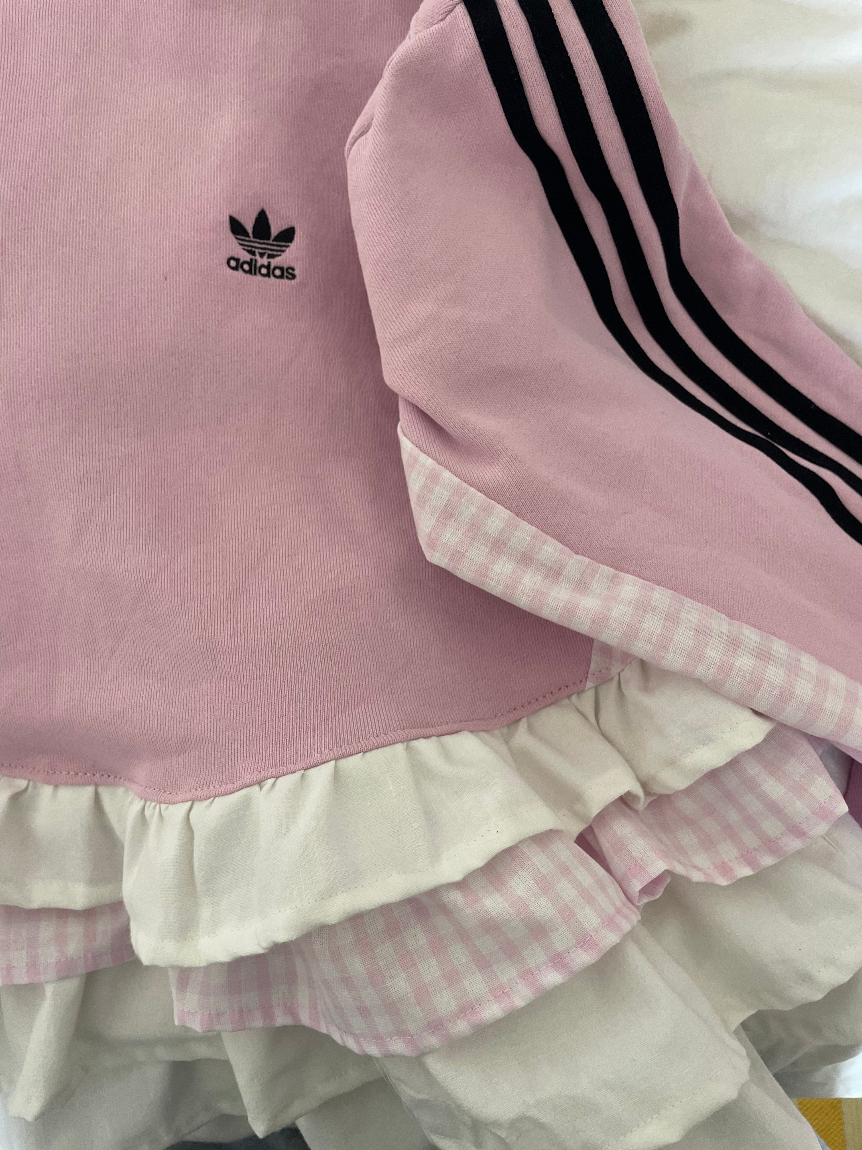 Sweat froufrous rose vichy